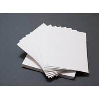 We R Memory Keepers - Letterpress - Paper - A7 Flat - Thick - White