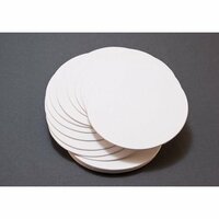 We R Memory Keepers - Letterpress - Paper - Circle - White