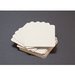 Lifestyle Crafts - Letterpress - Paper - Rounded Square - Cream