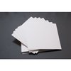 Lifestyle Crafts - Letterpress - Paper - Square Flat - Thick - White