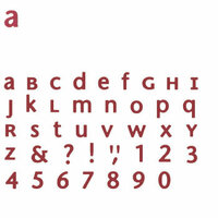 Quickutz - Metro - SkinniMini Unicase Alphabet Set
