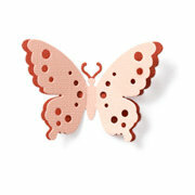 QuicKutz - Revolution - 4 x 4 Shape Die - Spotted Butterfly