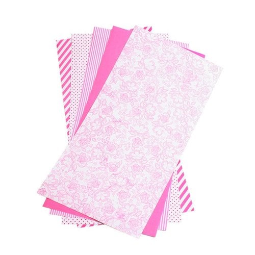 Lifestyle Crafts - Shape 'N Tape - 6 x 12 Decorative Adhesive Sheets - Hot Pink