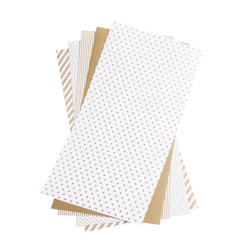 Lifestyle Crafts - Shape 'N Tape - 6 x 12 Decorative Adhesive Sheets - Gold