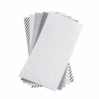 Lifestyle Crafts - Shape 'N Tape - 6 x 12 Decorative Adhesive Sheets - Gray