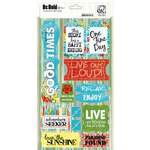 Quick Quotes - Be Bold Collection - Chipboard Die Cuts