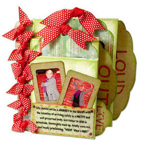 Quick Quotes - Canvas Book Kit - Live Out Loud, CLEARANCE