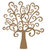 Quick Quotes - Fall Collection - Chipboard Laser Die Cut Pieces - Whimsical Tree