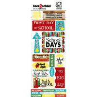 Quick Quotes - Back 2 School Collection - Die Cut Stickers