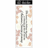 Quick Quotes - Fall Collection - Vellum Quote Strip - The Leaves Are