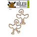 Riley and Company - Dress Up Riley Collection - Dies - Basic Dress Up Flamingos