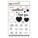 Right At Home - Clear Acrylic Stamps - Kiss Kiss