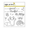 Right At Home - Clear Acrylic Stamps - Friendly Fox