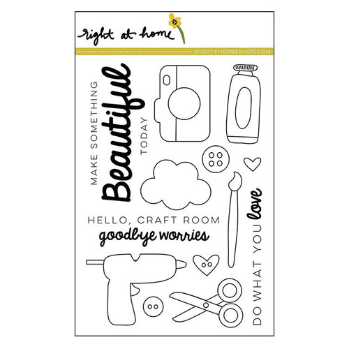 Right At Home - Clear Acrylic Stamps - Make Something Beautiful