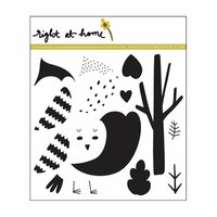 Right At Home - Clear Acrylic Stamps - Cozy Cardinal