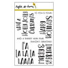 Right At Home - Christmas - Clear Acrylic Stamps - Fa La La