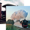 Reminisce - All Aboard Collection - 12 x 12 Double Sided Paper - Steam Power