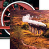Reminisce - All Aboard Collection - 12 x 12 Double Sided Paper - Glenfinnan Viaduct