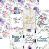 Reminisce - Anniversary Blessings Collection - 12 x 12 Double Sided Paper - Always and Forever