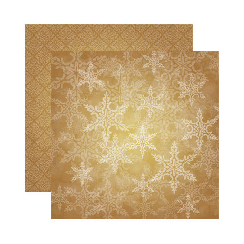 Reminisce - A Christmas Story Collection - 12 x 12 Double Sided Paper - Twilight Snowflake