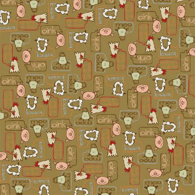 Reminisce - Animal House Collection - Patterned Paper - Animal House, CLEARANCE