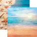 Reminisce - All Inclusive Vacation Collection - 12 x 12 Double Sided Paper - Caribbean Beach