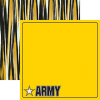 Reminisce - Army Collection - 12 x 12 Double Sided Paper - Army