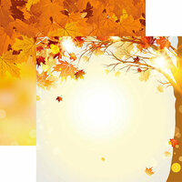 Reminisce - Autumn Splendor Collection - 12 x 12 Double Sided Paper - Autumn Splendor