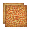 Reminisce - Autumn Harvest Collection - 12 x 12 Double Sided Paper - Autumn Pumpkins
