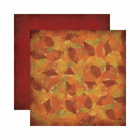 Reminisce - Autumn Harvest Collection - 12 x 12 Double Sided Paper - Colors of Autumn