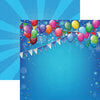 Reminisce - Birthday Bash Collection - 12 x 12 Double Sided Paper - Birthday Bash