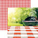 Reminisce - Backyard BBQ Collection - 12 x 12 Double Sided Paper - Backyard BBQ