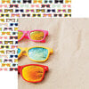 Reminisce - Beachin' Sunglasses Collection - 12 x 12 Double Sided Paper - Colorful