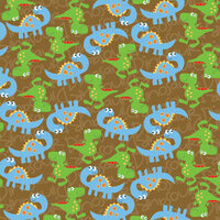 Reminisce - Boys Gone Wild Collection - Patterned Paper - Prehistoric Playmates, CLEARANCE