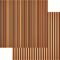 Reminisce - Brimstone Bulletin Collection - 12 x 12 Double Sided Paper - Brimstone Stripe