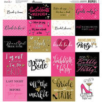 CHAMRED 3D POP-UP STICKERS. WEDDING; BRIDAL SHOWER; SCRAPBOOKING 