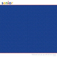 Reminisce - Back to School Collection - Patterned Paper - Senior