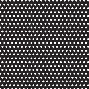 Reminisce - Black and White Collection - Patterned Paper - Basic Dot, CLEARANCE