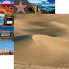Reminisce - California Collection - 12 x 12 Double Sided Paper - Death Valley