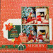 Reminisce - Christmas Wishes Collection - 12 x 12 Cardstock Stickers - Elements
