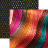 Reminisce - 12 x 12 Double Sided Paper - Vivid Wig