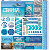 Reminisce - Cruise Life Collection - 12 x 12 Elements Sticker