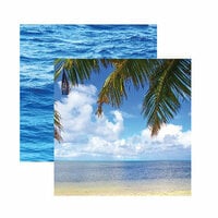Reminisce - Caribbean Cruise Collection - 12 x 12 Double Sided Paper - Tropical Dreams