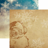 Reminisce - Christmas Spirit Collection - 12 x 12 Double Sided Paper - Dear Santa
