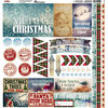 Reminisce - Christmas Spirit Collection - 12 x 12 Cardstock Stickers - Elements