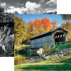 Reminisce - Covered Bridges Collection - 12 x 12 Double Sided Paper - Fallasburg