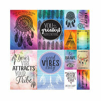 Reminisce - Dreamcatcher Collection - 12 x 12 Cardstock Stickers - Poster