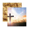 Reminisce - Devoted Faith Collection - 12 x 12 Double Sided Paper - Amazing Grace