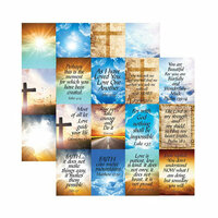 Reminisce - Devoted Faith Collection - 12 x 12 Double Sided Paper - His Word