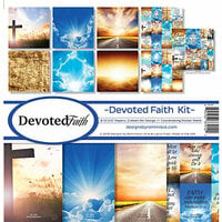 Reminisce - Devoted Faith Collection - 12 x 12 Collection Kit